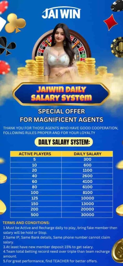 Jai Win Salary Chart